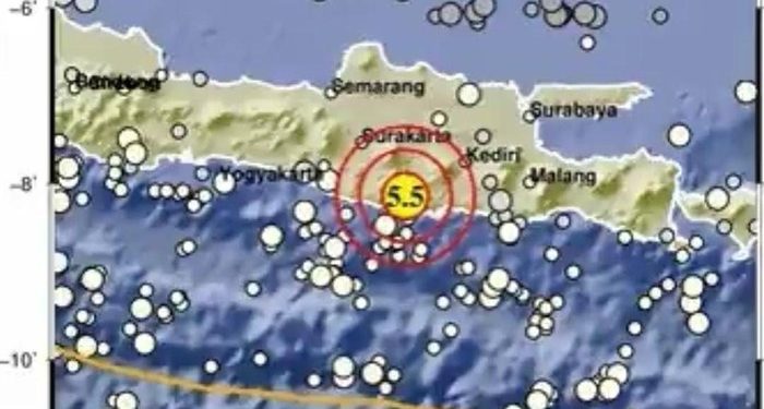 Dahsyatnya Gempa M 5,5 Pacitan Terasa hingga Jogja-Bali