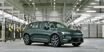 Volvo EX60 Mobil Listrik Pertama yang Dilengkapi Google Gemini