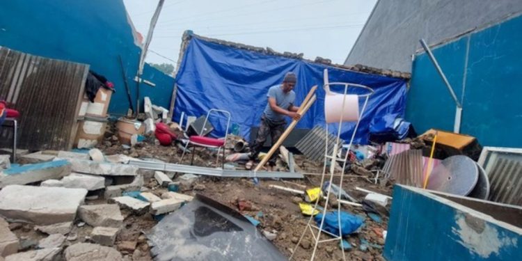 BPBD catat 520 rumah rusak akibat puting beliung di Bandung Barat