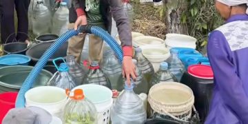 Saat Air Bersih Jadi Barang Langka bagi Warga Pasirlangu Cisarua